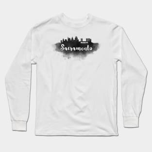 Sacramento watercolor Long Sleeve T-Shirt